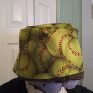 2295 Jeaniemade Short Size Surgery Cap/Do-Rag With Ties in The Back